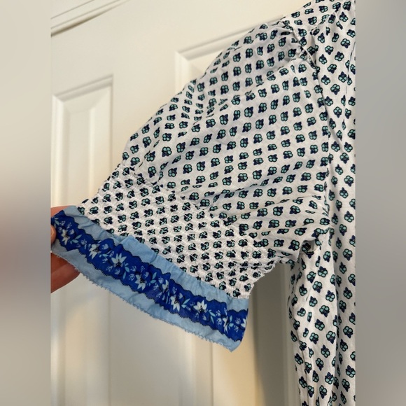 J.Crew Smocked ruffle dress in cotton voile size XS - Picture 6 of 15